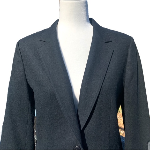 Pendelton Wool Blazer 14 Black Vintage Academia 80's Heritage - Picture 5 of 9